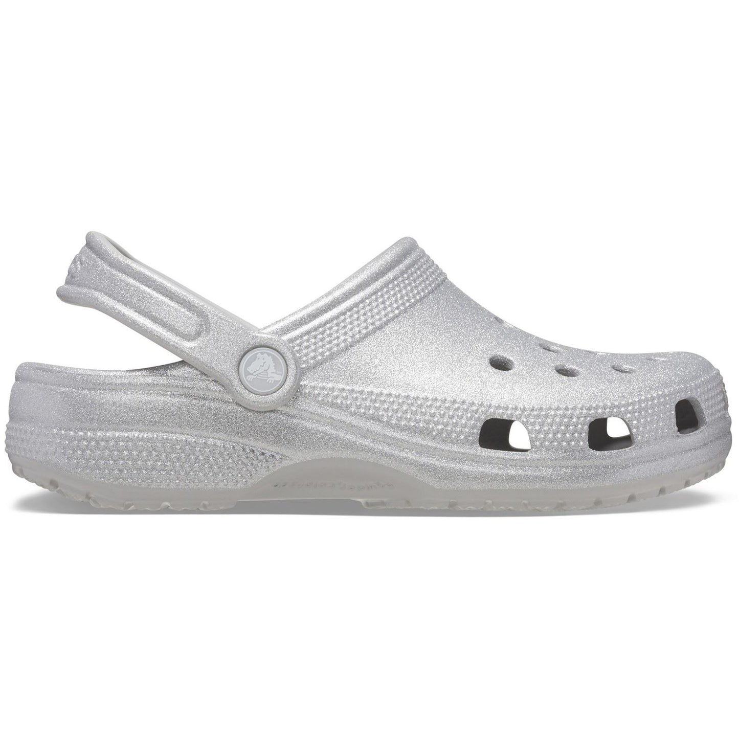 Crocs Unisex Classic Glitter Clog in Atmosphere