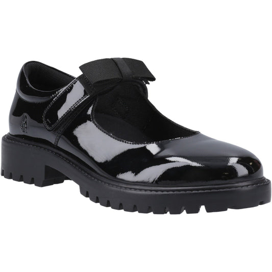 Hush Puppies Astrid Bow Patent Leather Women's Black Shoes