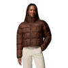 Columbia Puffect III Cropped Women's Brown Puffer Jacket