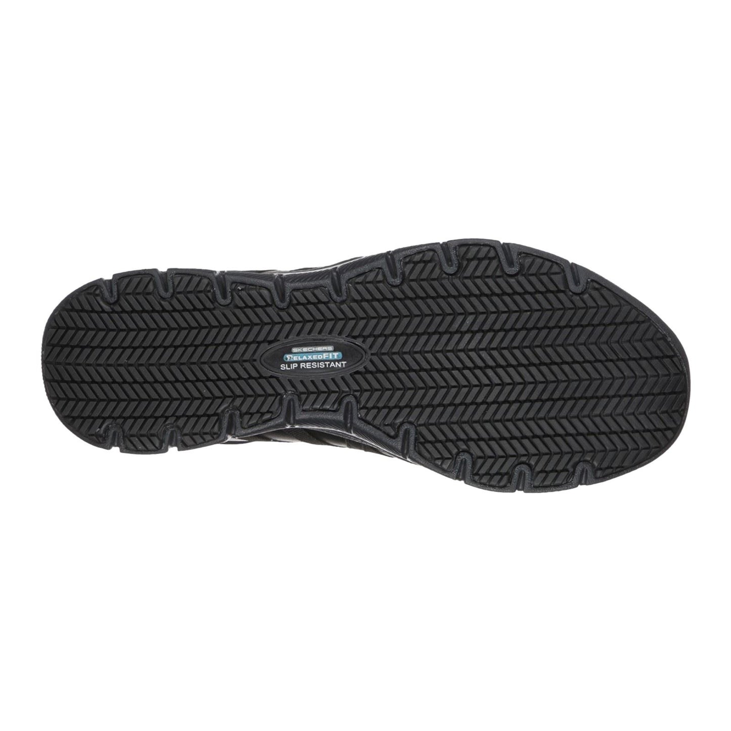 Skechers Workwear Ghenter Dagsby Leather Women's Black Trainers