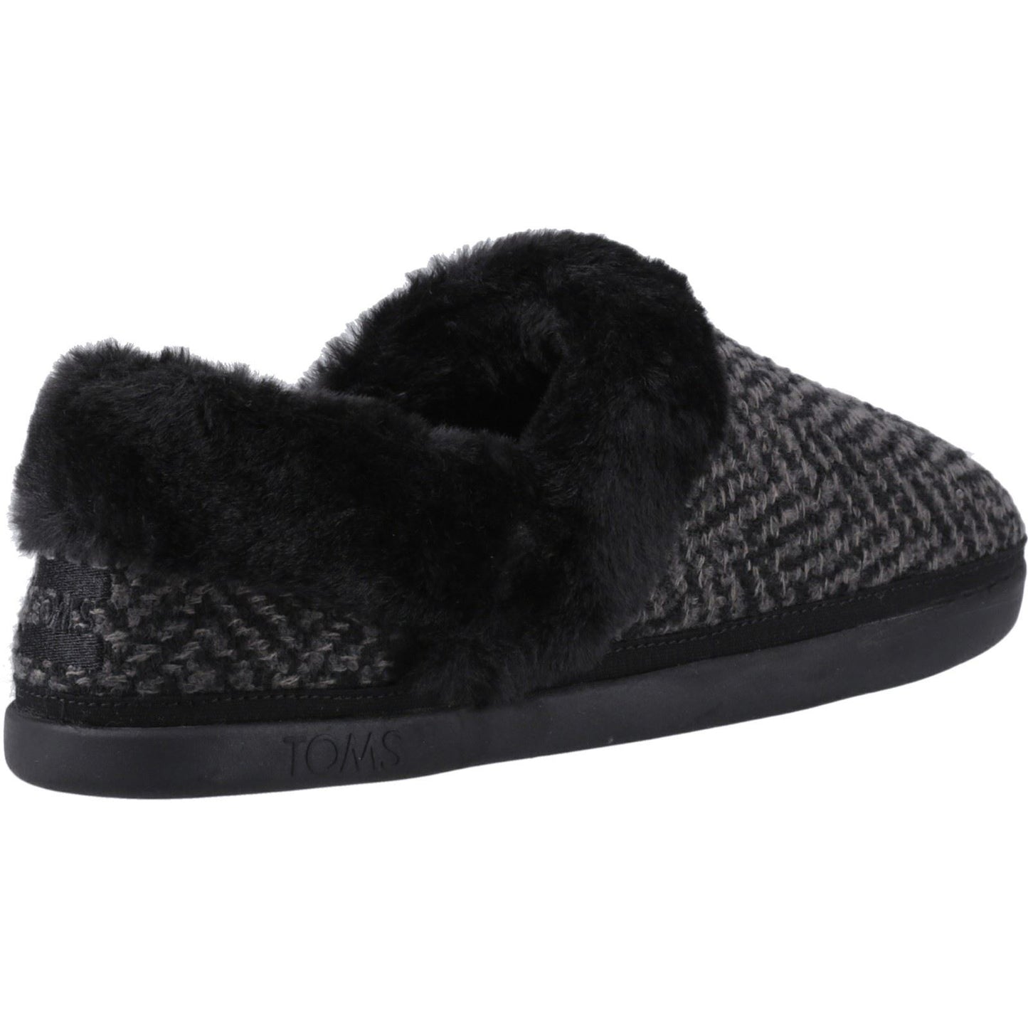 TOMS Oslo Polyester Women's Black Slippers