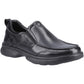 Hush Puppies Harold Leather Men's Black Moccasins Shoes