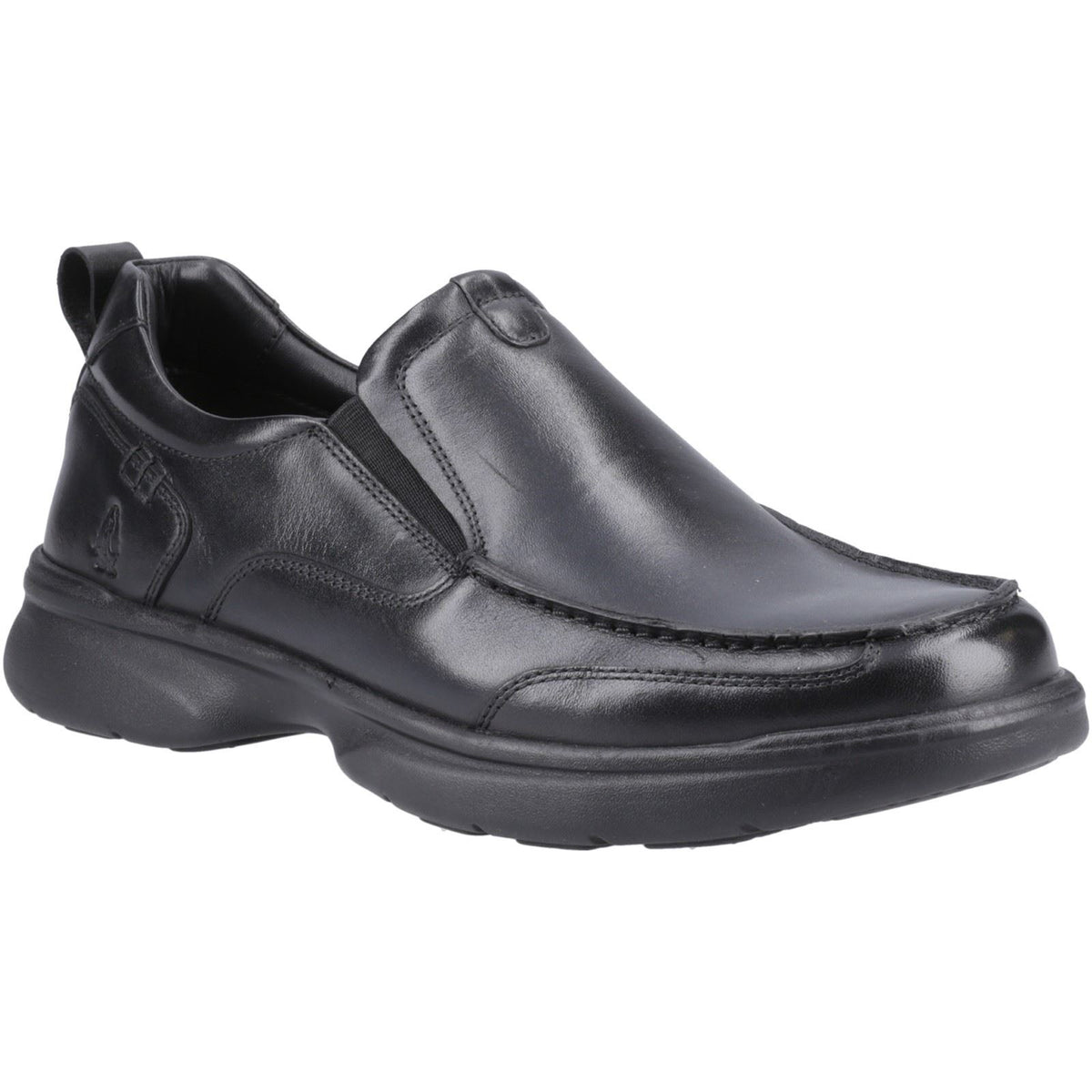 Hush Puppies Harold Leather Men's Black Moccasins Shoes