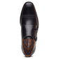 Base London Henley Monk Leather Men's Black Double Monk Shoes