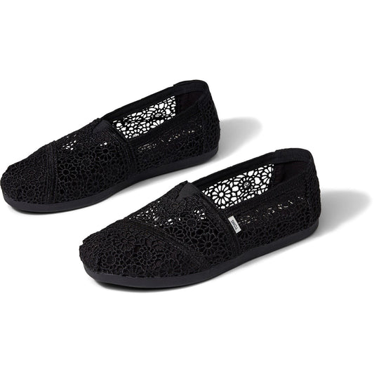 TOMS Women's Alpargata Shoes in Black