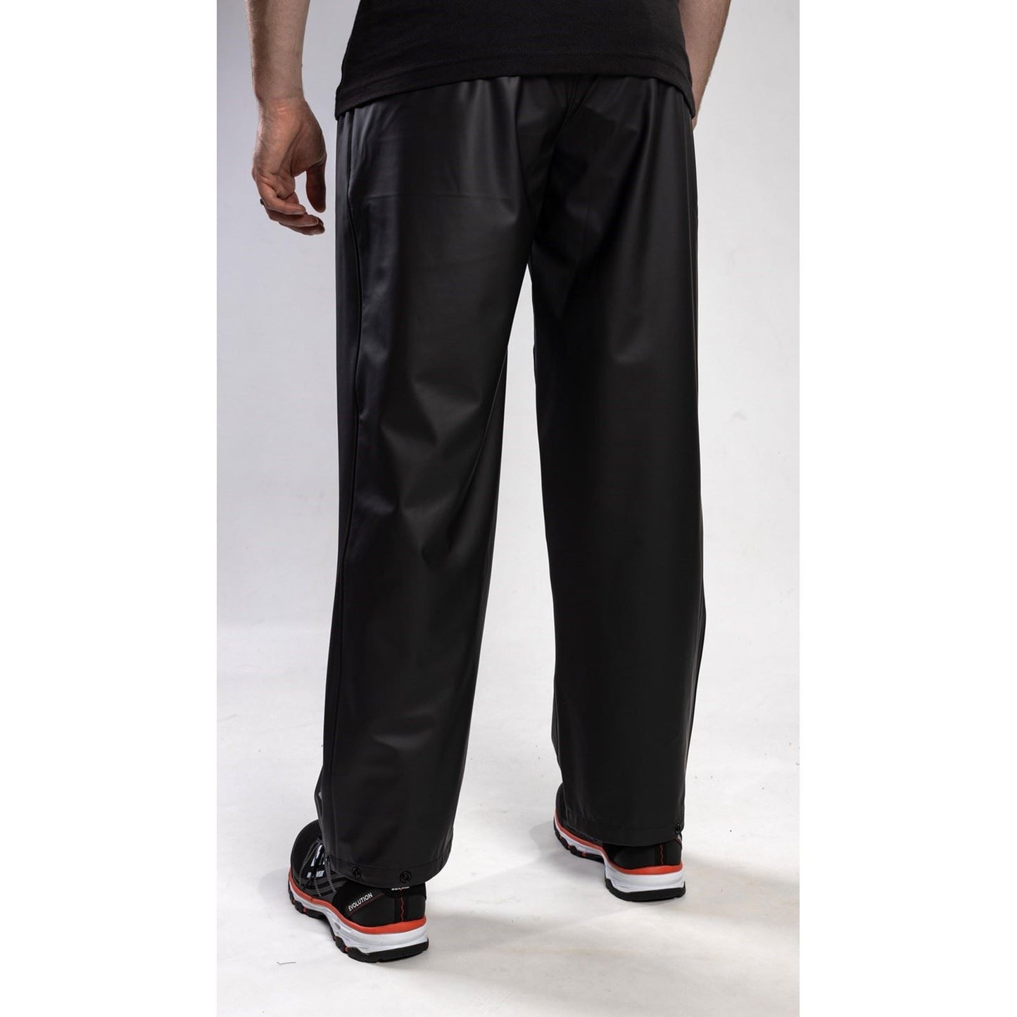 Helly Hansen Workwear Voss Polyester Unisex Adults Black Rain Trousers