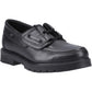 Hush Puppies Lucy Leather Youth Black Shoes
