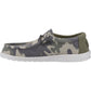 HEYDUDE Men's Wally Washed Camo Shoe in Camo