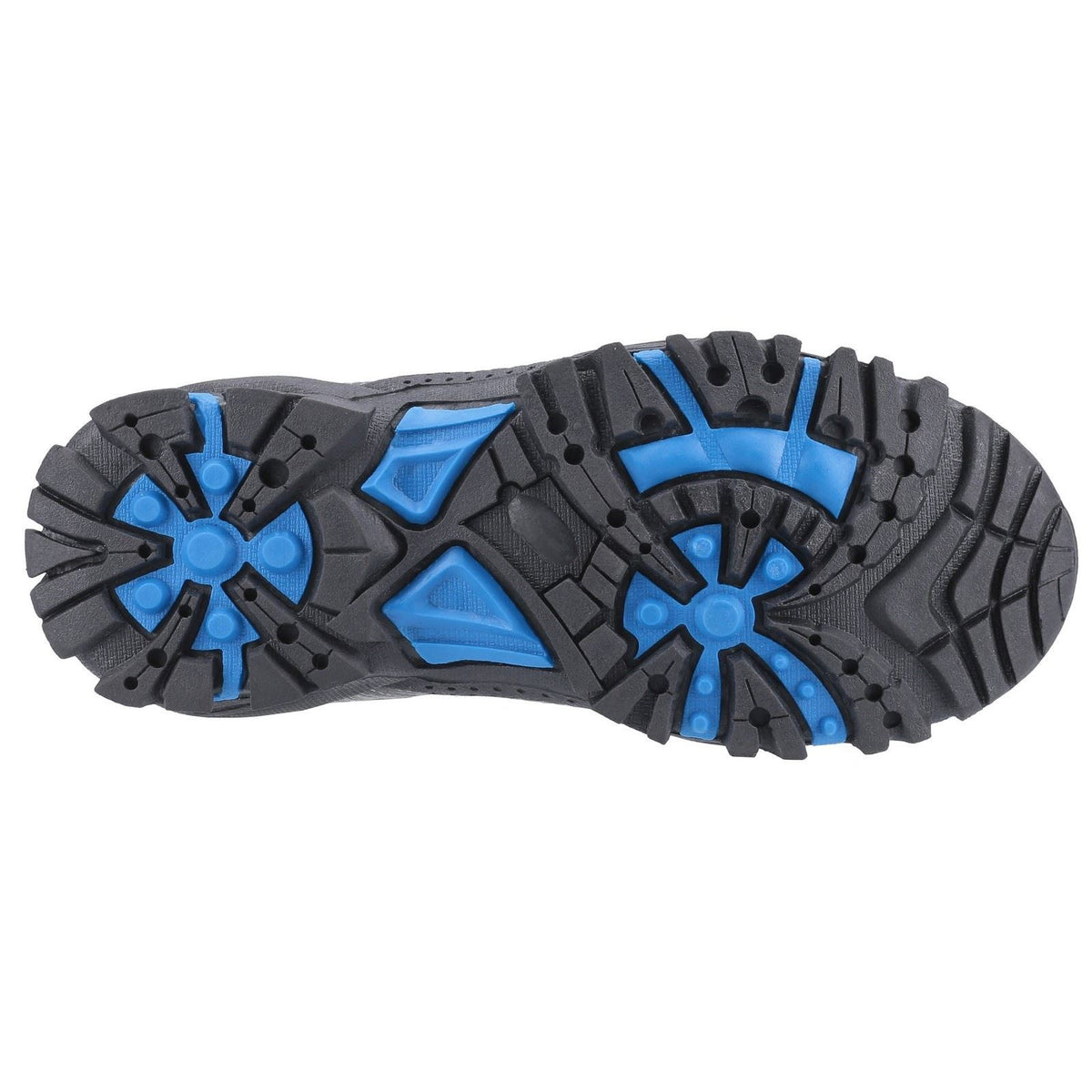 Cotswold Littledean Nylon Boy's Blue/Grey Hiking Shoes