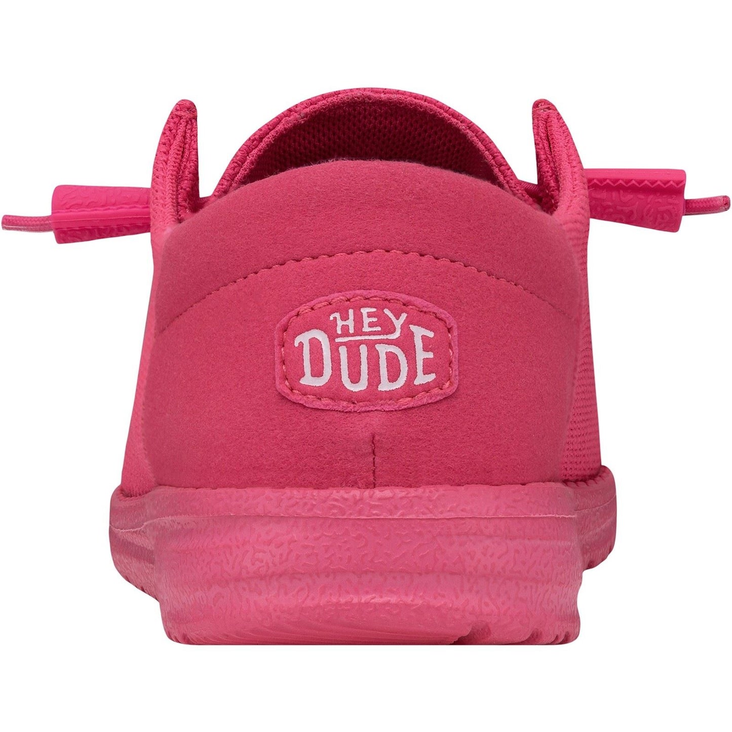 HEYDUDE Wendy Funk Mono Polyester Women's Electric Pink Moccasins Shoes