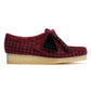 Clarks Originals Wallabee Harris Tweed Women's Purple Shoes