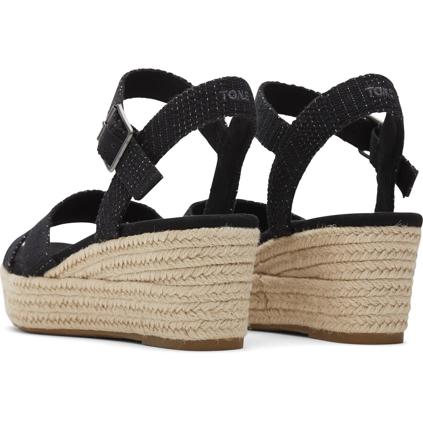 TOMS Women's Audrey Espadrille in Black