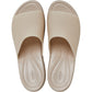Crocs Brooklyn Slide Heel Women's Taupe Sandals