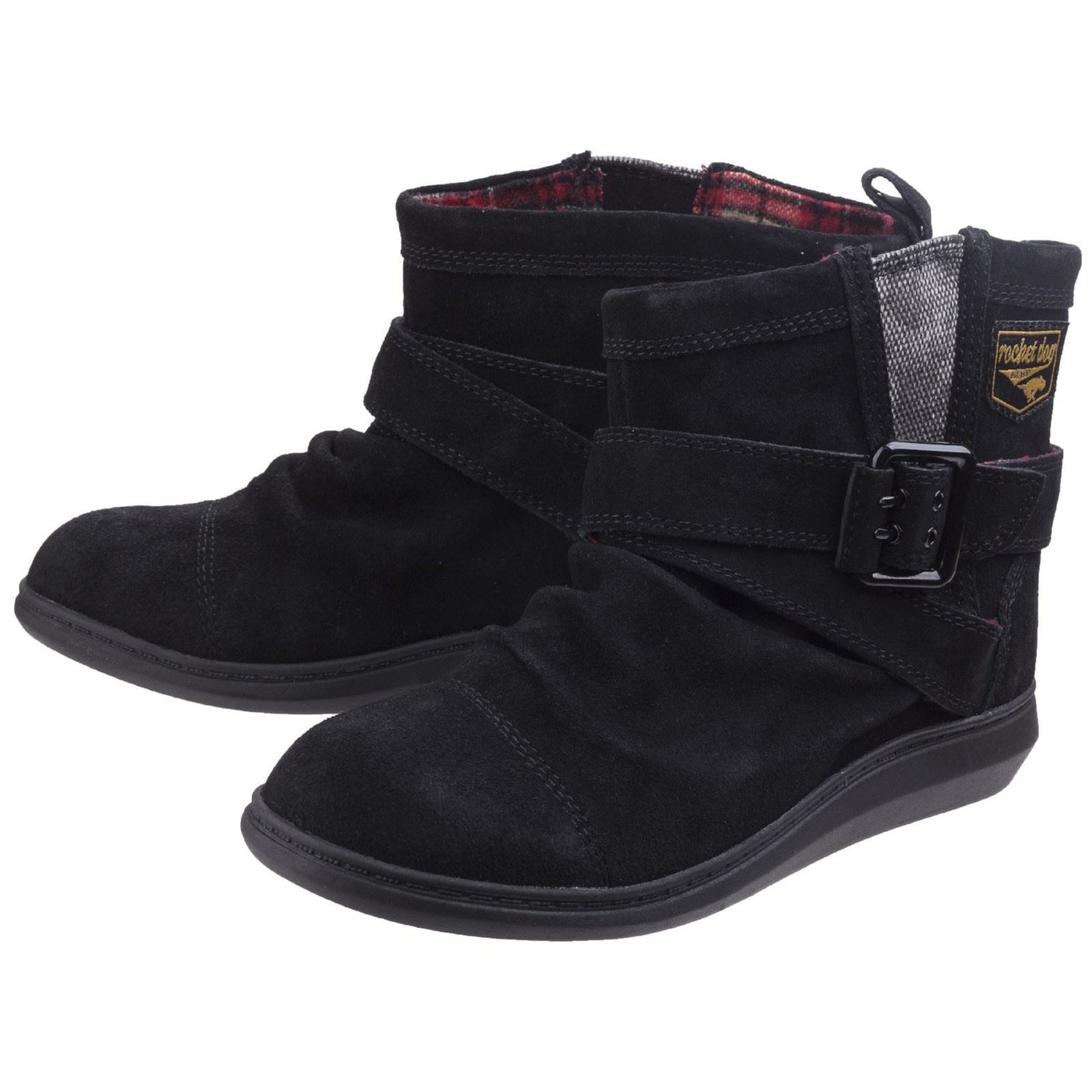 Rocket Dog Women's Mint Pull On Boot in Black