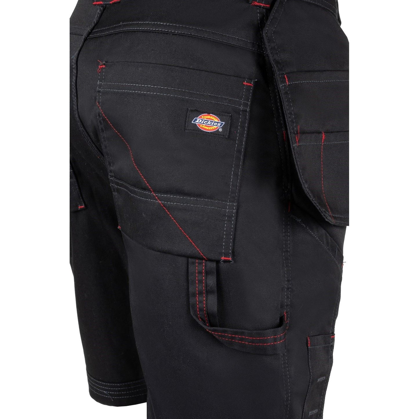 Dickies Redhawk Pro Work Polyester Men's Black Work Shorts