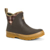 Muck Boots Women's Originals Ankle Wellingtons in Brown/Plaid/Gum