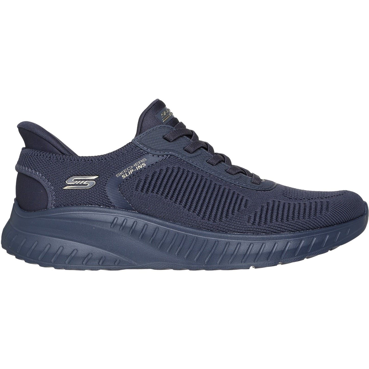 Skechers BOBS Sport Squad Chaos Polyester Women's Dark Navy Trainers