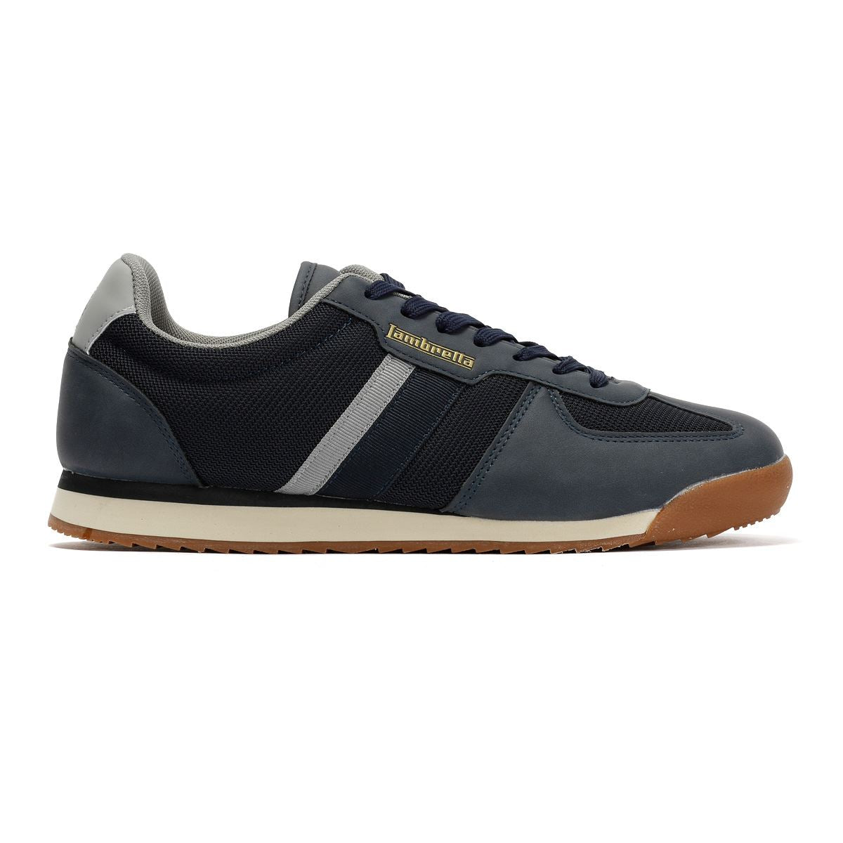 Lambretta Diego Men's Navy/Charcoal Trainers