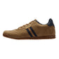 Lambretta Tackle Men's Taupe/Navy Trainers