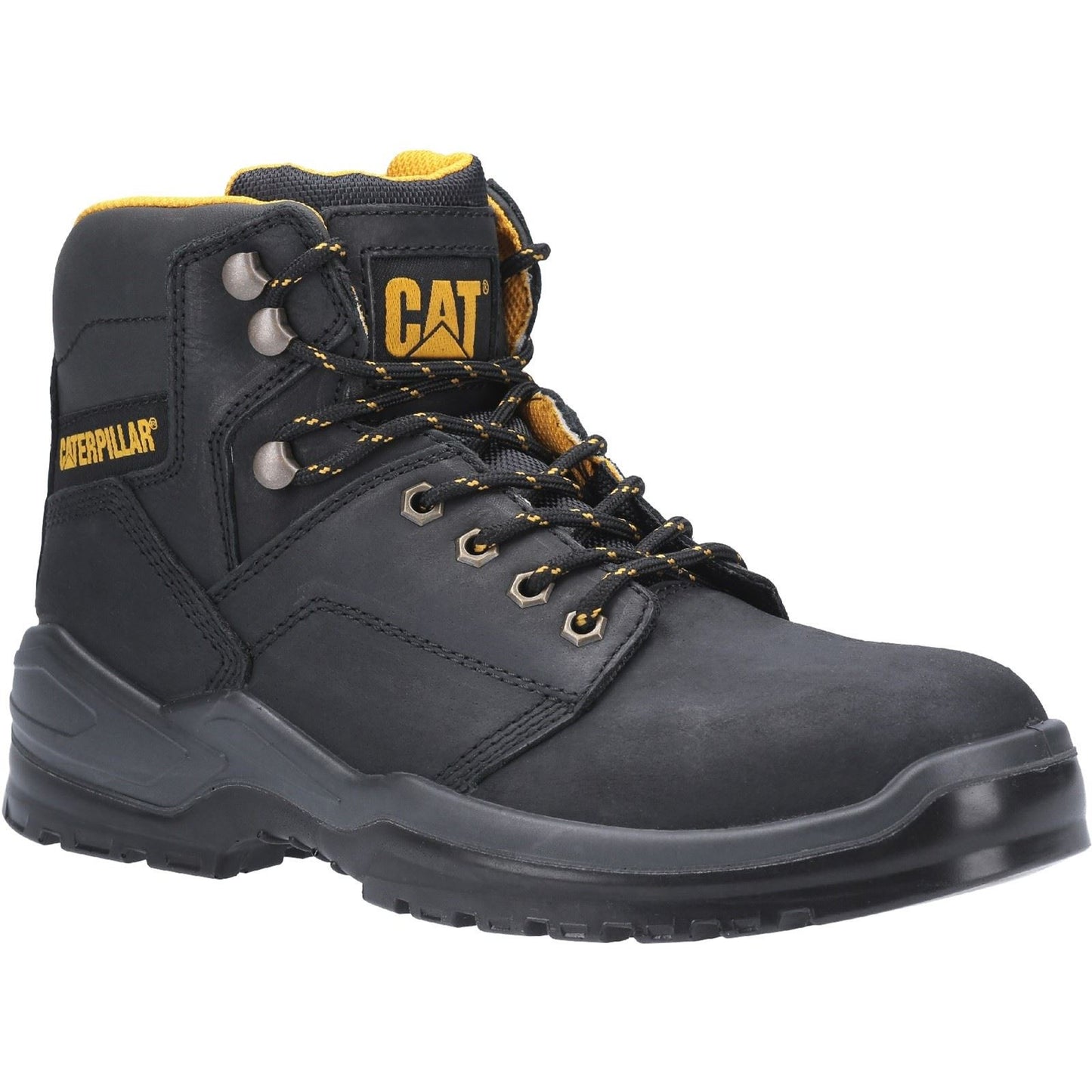 Caterpillar Men's Striver Injected Safety Boot in Black