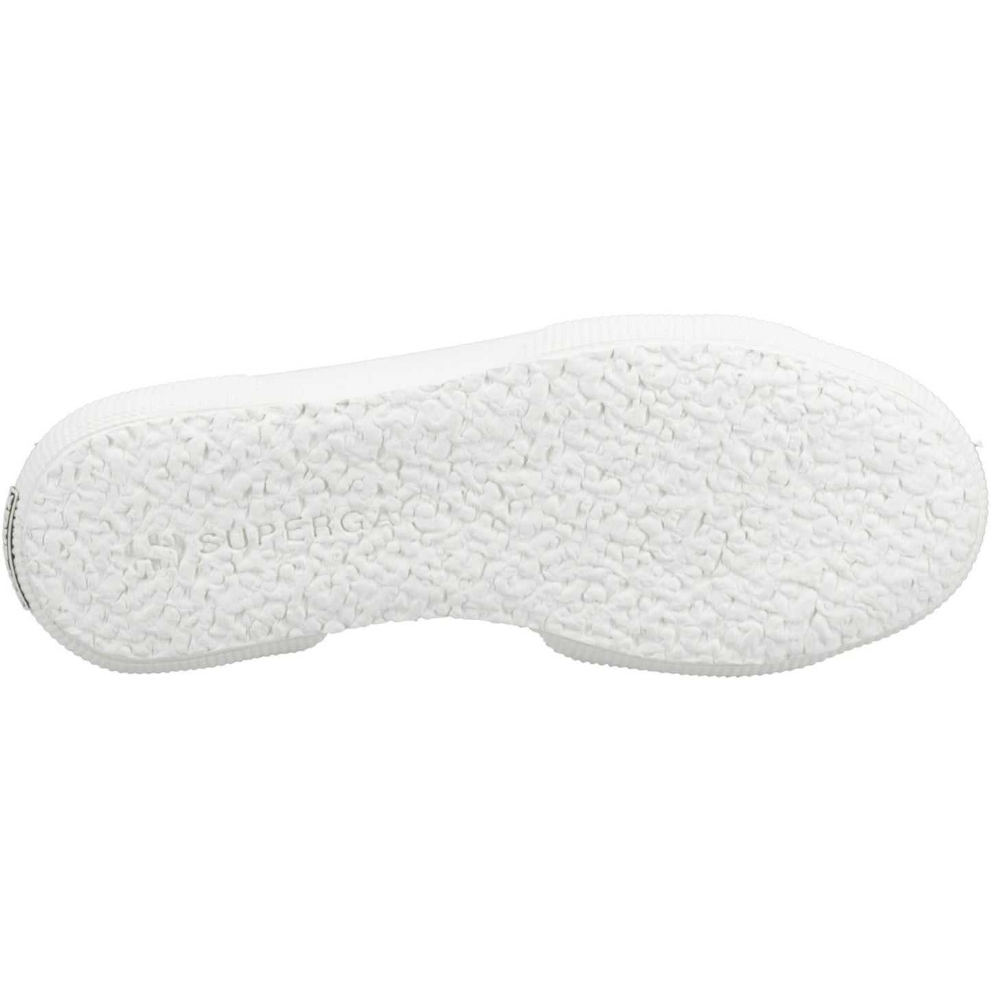 Superga Women's 2730 Micro Faux Snake Trainer in White Avorio/Black Snake