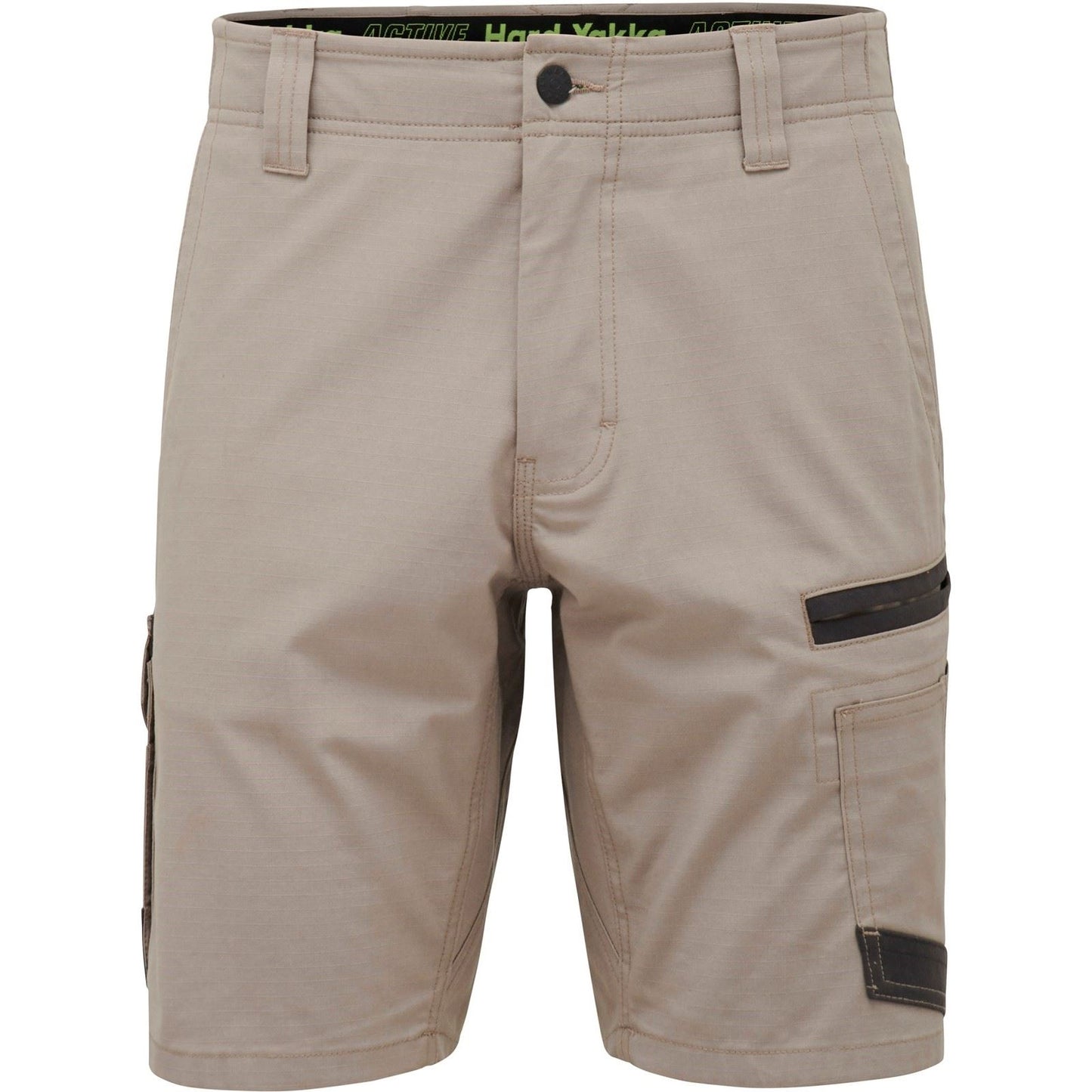 Hard Yakka Men's Raptor Active Mid-Short in Desert