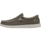 HEYDUDE Mikka Braided Textile Men's Fossil Loafers