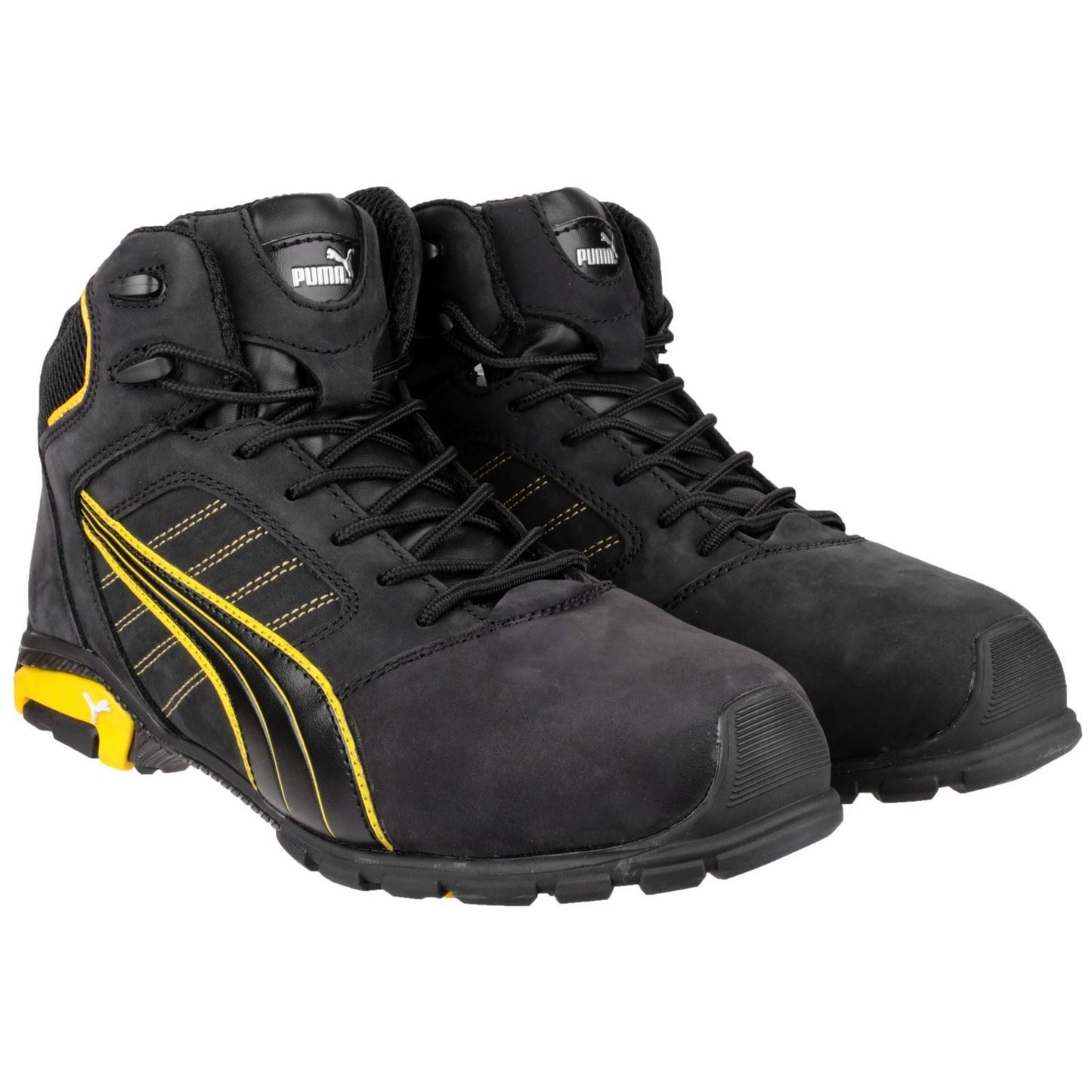 Puma Safety Men's Amsterdam Mid Safety Boot in Black