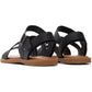 TOMS Women's Sloane Sandal in Black