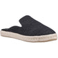 TOMS Women's Santiago Mule in Black Metallic