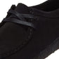 Clarks Originals Wallabee Suede Womens Black Shoes