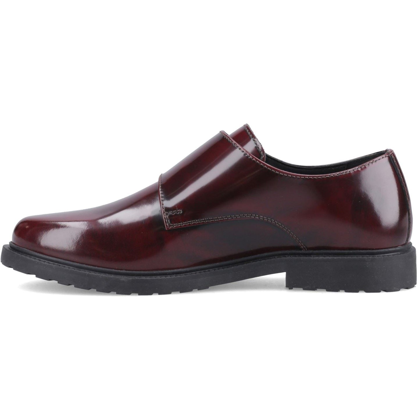 Hush Puppies Verity Hi-Shine Leather Women's Bordeaux Shoes