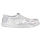 HEYDUDE Men's Wally Washed Camo Shoe in Greyscale Desert Camo