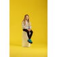 Hush Puppies Betty Patent Leather Junior Black Shoes
