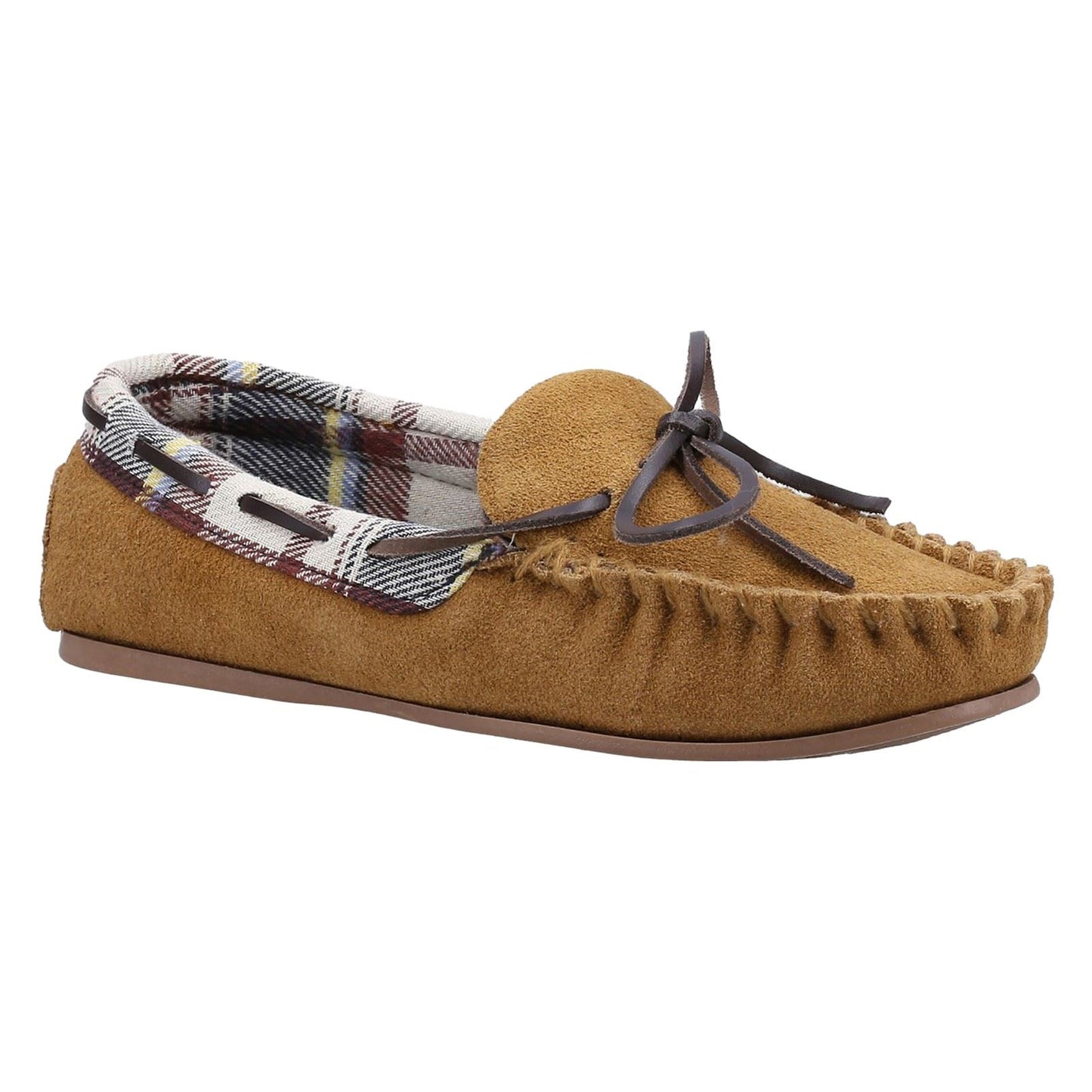 Cotswold Chatsworth Suede Women's Tan Slippers