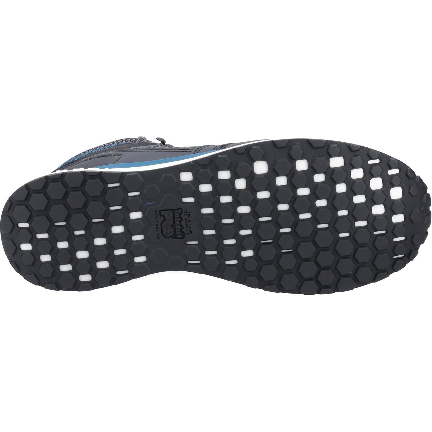 Timberland Pro Men's Reaxion Mid Composite Safety Boot in Black/Blue