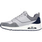 Skechers Men's Uno - Retro One Trainer in Grey