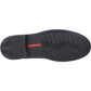 Hush Puppies Tim Monk Leather Youth Black Shoes