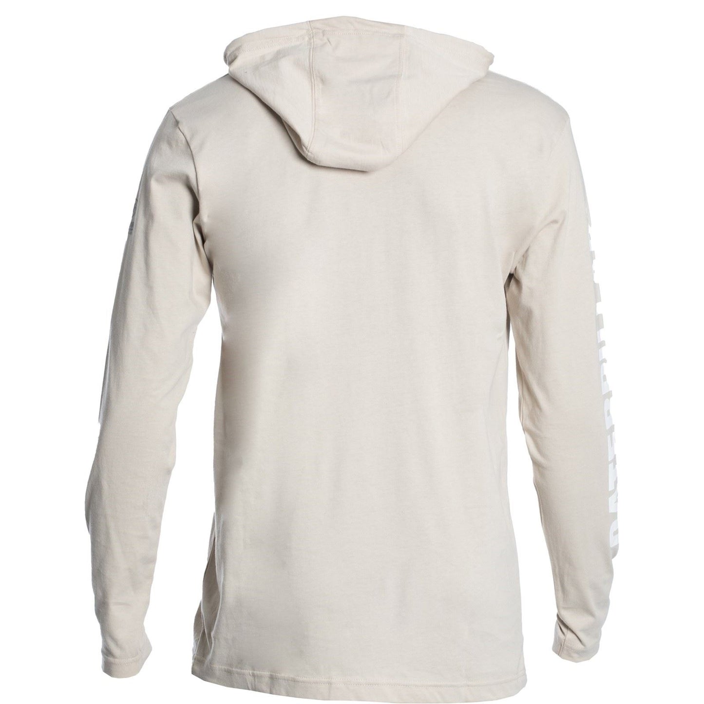 Caterpillar Men's Hooded Long Sleeve Tee in Peyote