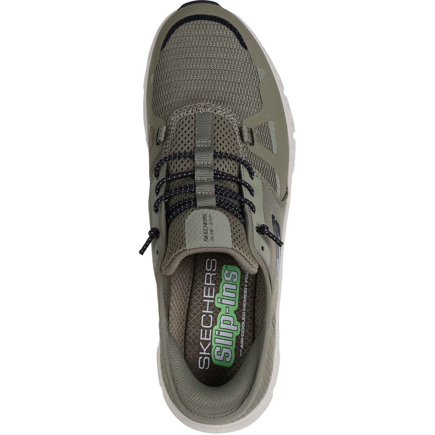 Skechers Glide-Step Pro Textile Men's Olive/Black Standard Trainers