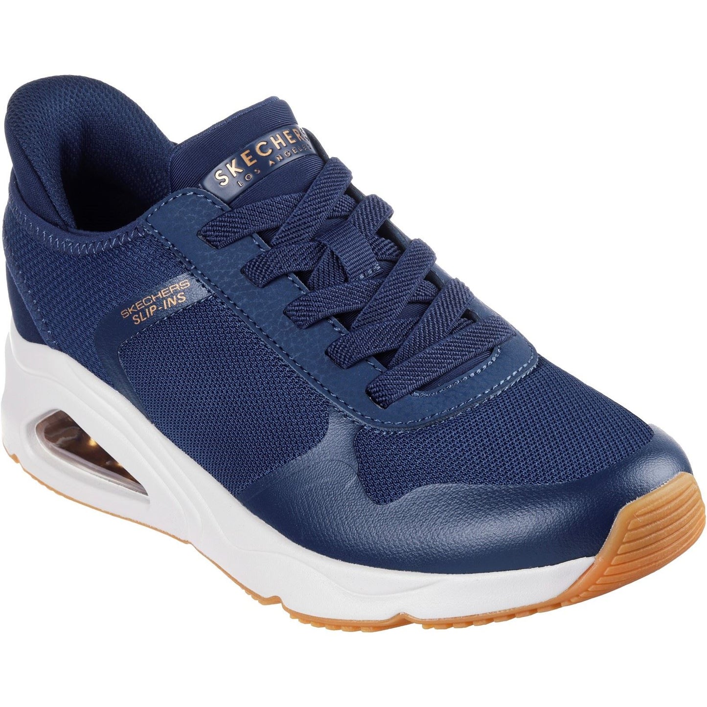Skechers Women's Tres-Air Uno Easy Steppers Trainers in Navy