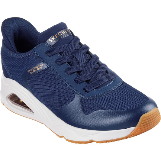 Skechers Women's Tres-Air Uno Easy Steppers Trainers in Navy