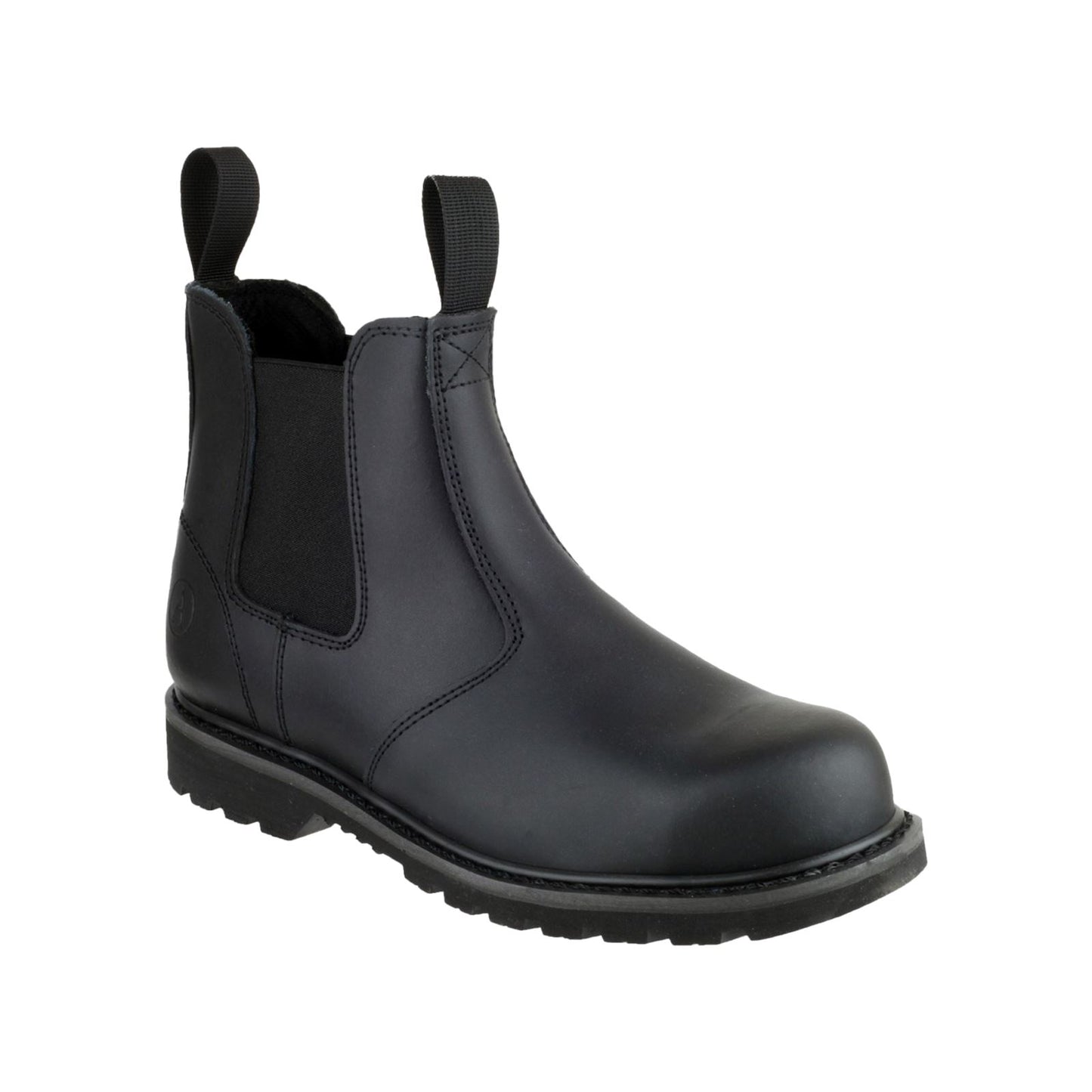 Amblers Safety FS5 Goodyear Welted Pull on Safety Dealer Boot in Black