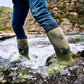 Muck Boots Men's Calder Wellingtons in Olive