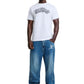 Ed Hardy Stay True Graphic Regular Men's White T-Shirts