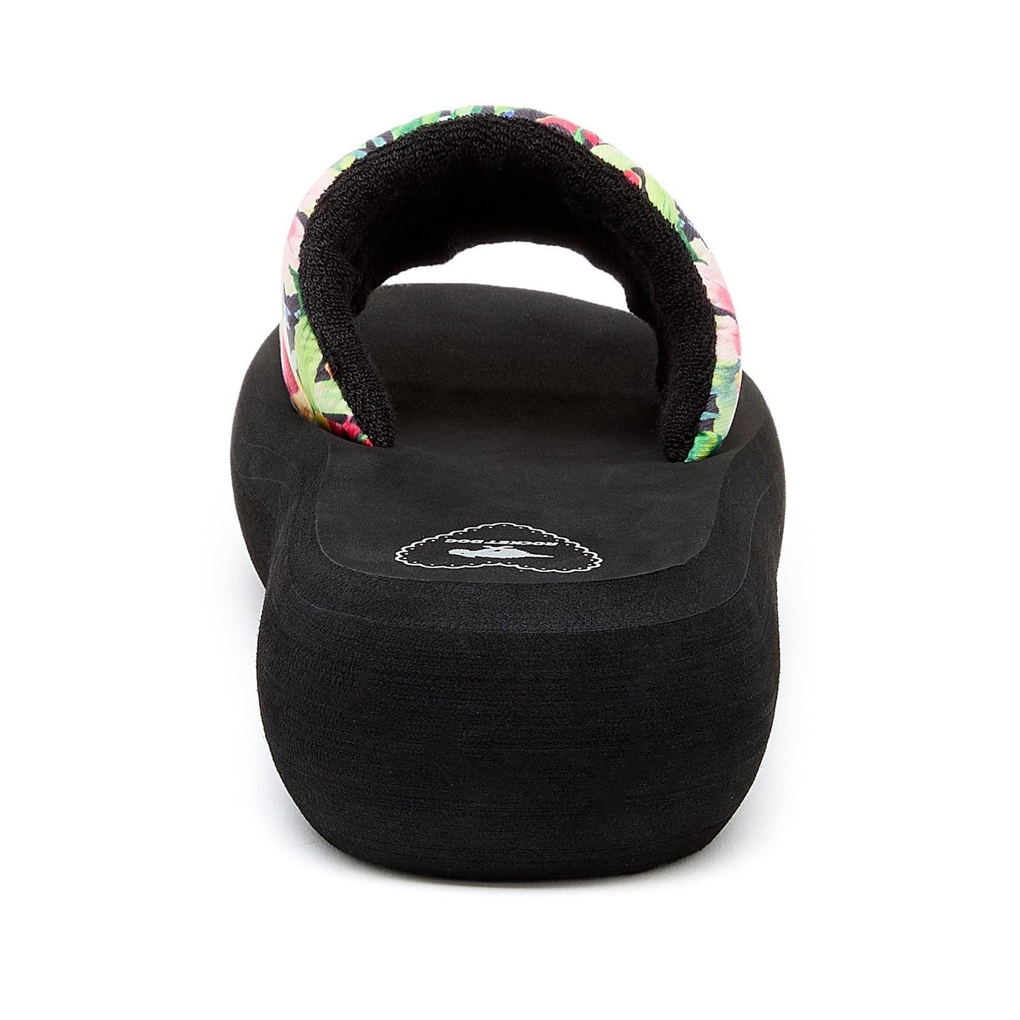 Rocket Dog Women's Splash Bahama Sandal in Black/Multi