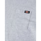 Dickies Men's Pocket Tee Long Sleeve in Charcoal