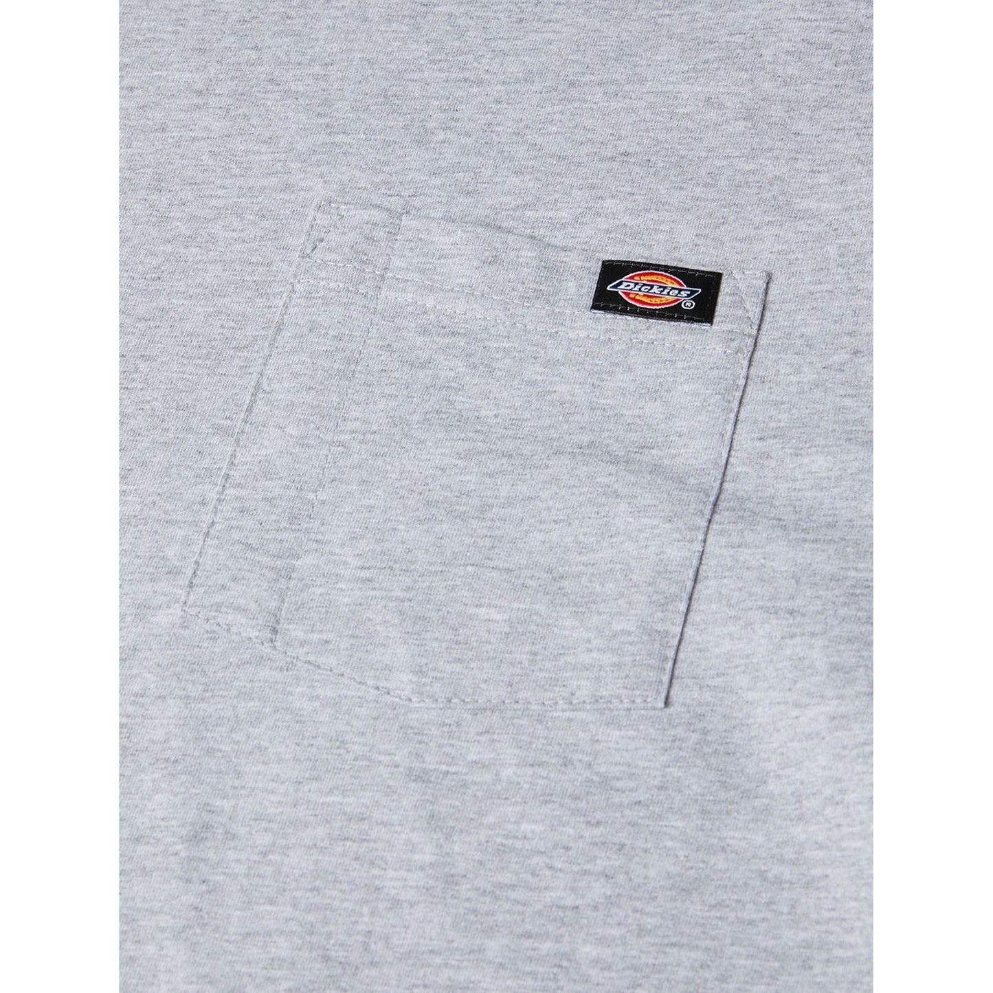 Dickies Men's Pocket Tee Long Sleeve in Charcoal