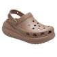 Crocs Women's Classic Crush Clog in Latte
