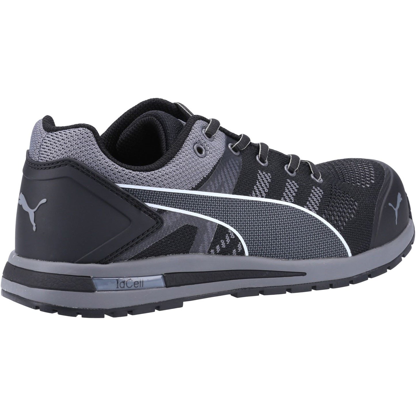 Puma Safety Men's Elevate Knit LOW S1 Safety Trainer in Black